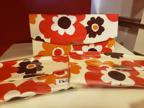 BEEDS CASEFLORAL-RED/S
